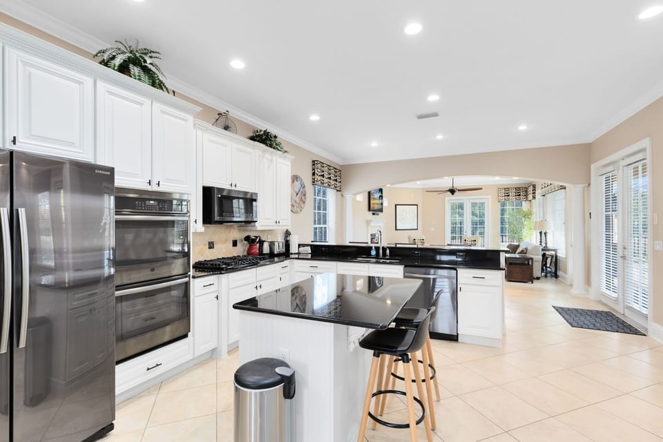 Kitchen Area facing Living Room