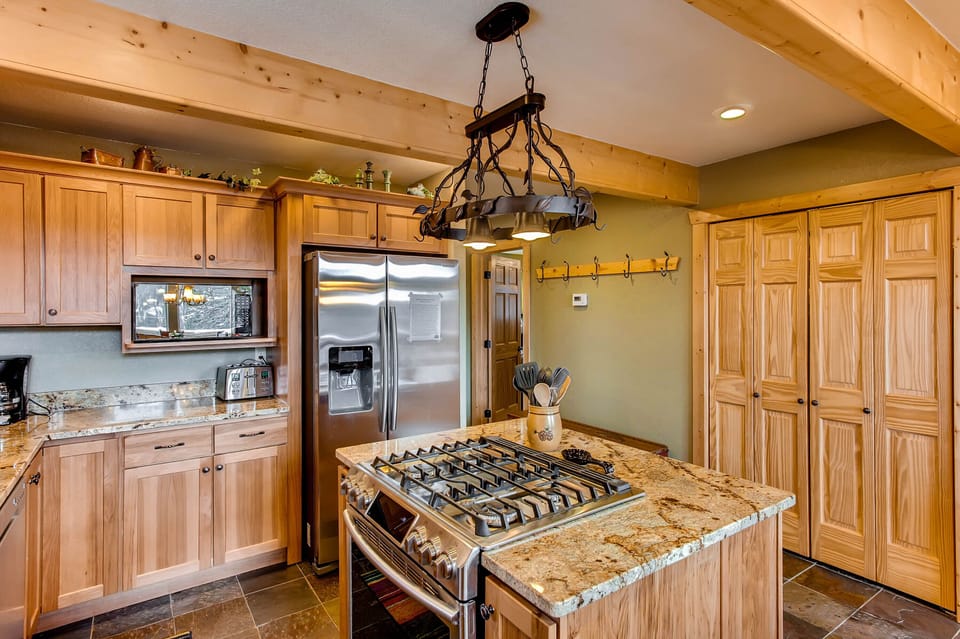 You will have everything you need to cook your favorite meals during your vacation.