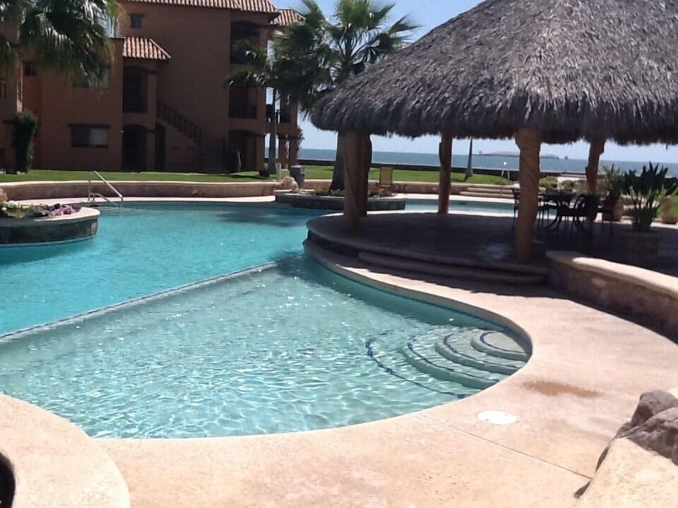 Pool with children's wading area
