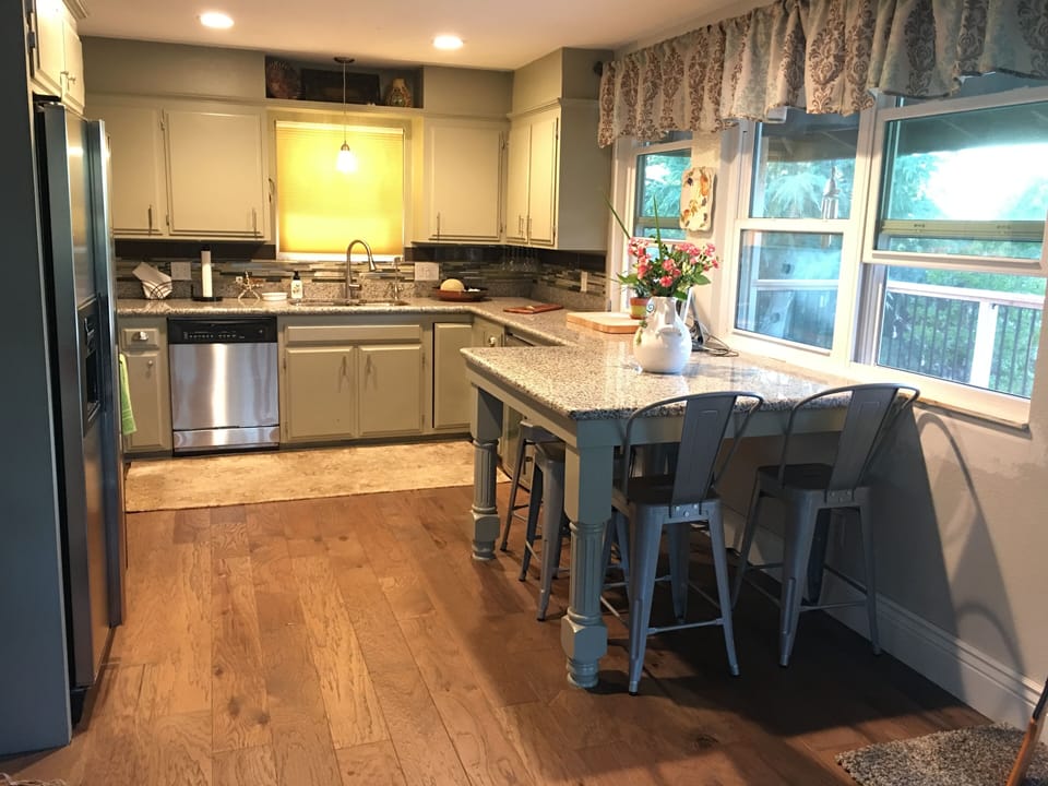Upstairs kitchen
