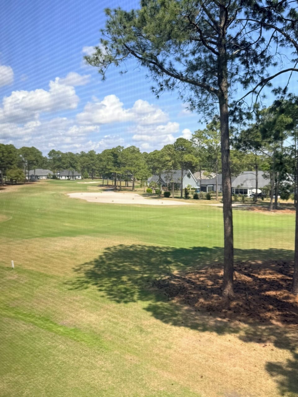 Golf Views From The Screened Porch