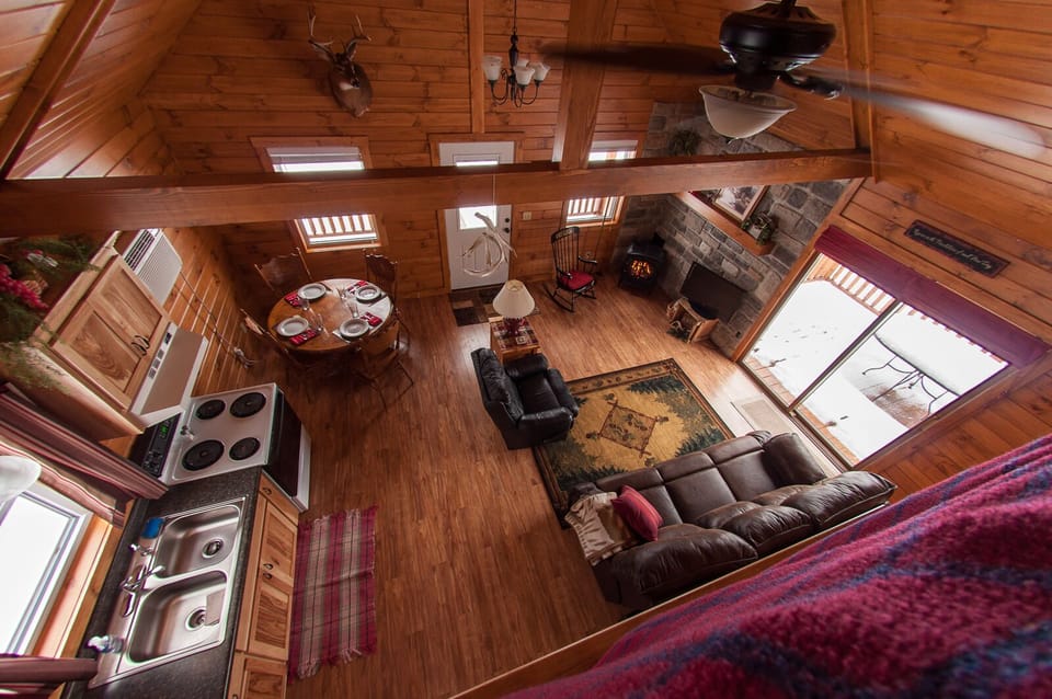 View from the loft bedroom
