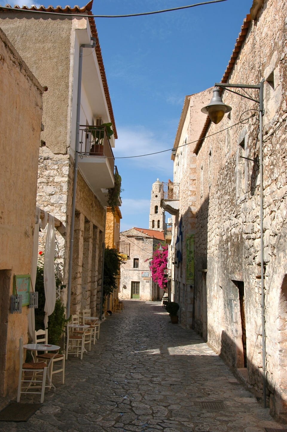 Areopolis, capital of the Mani