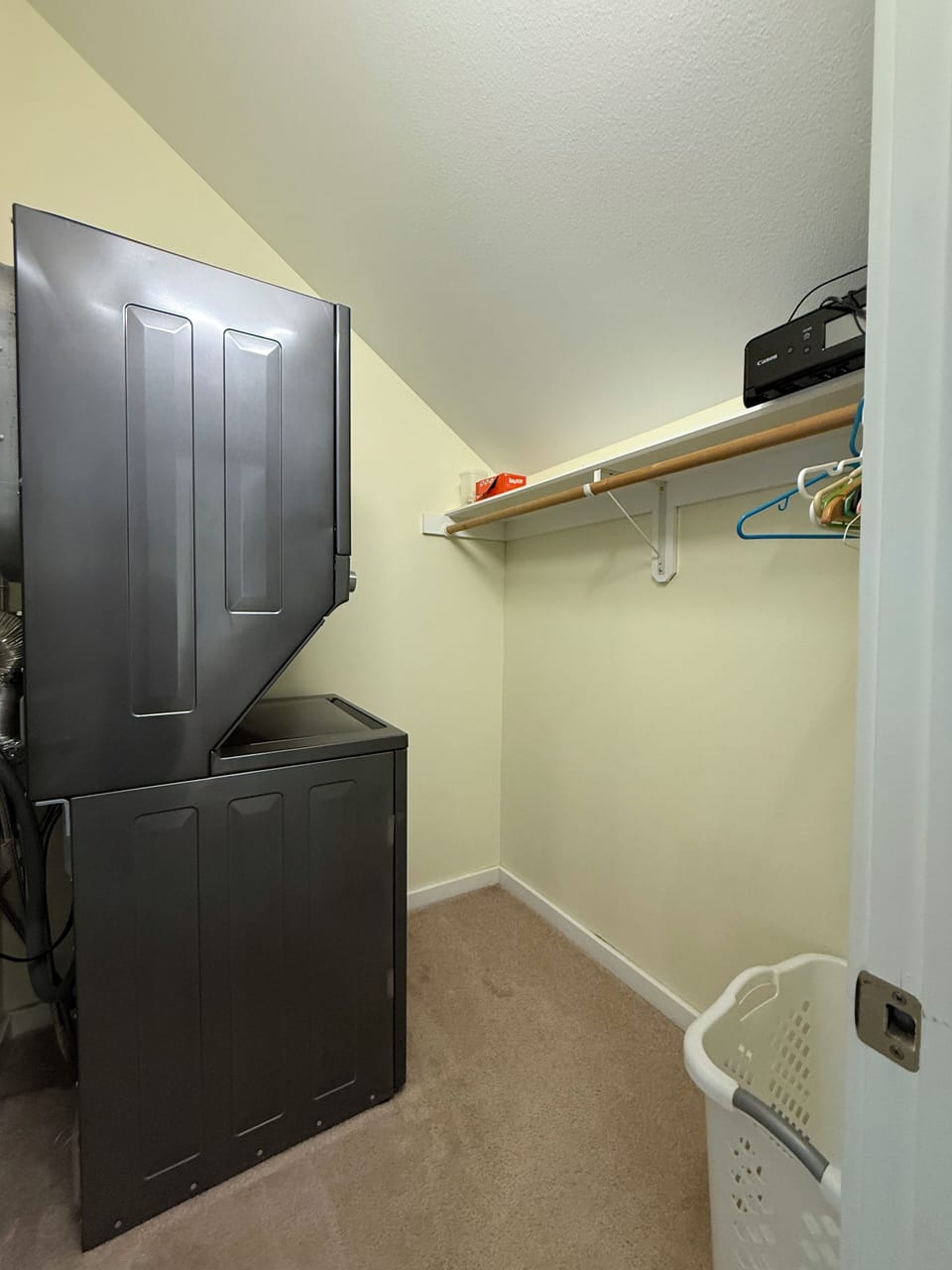 Second set of washer/dryer in primary bedroom
