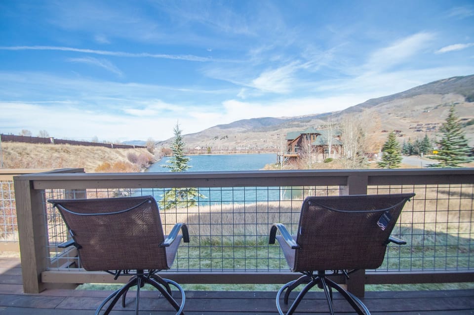 lake view from deck