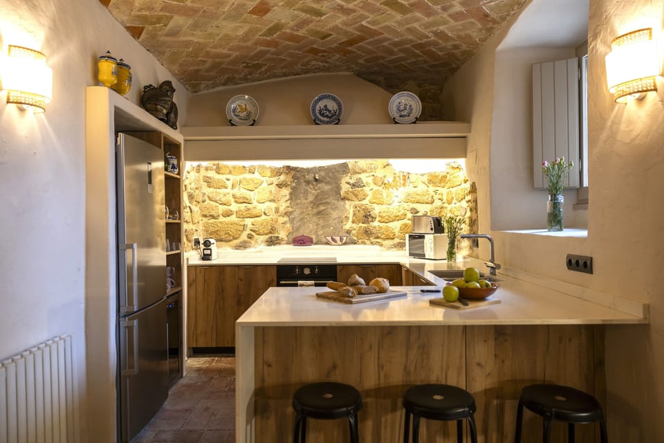 Dining Room with Fridge