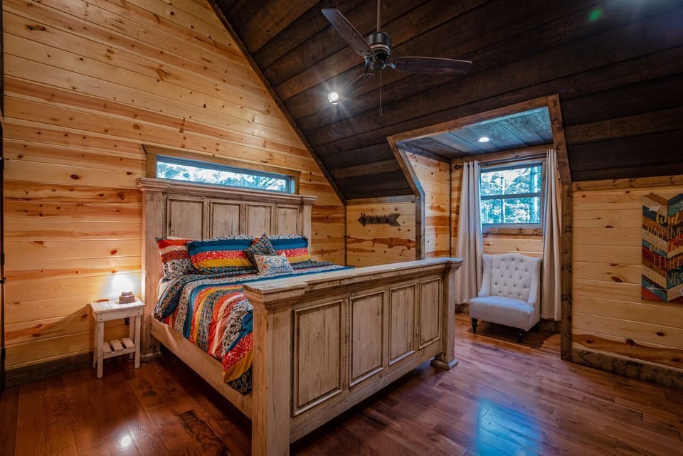 Large king bedrooms provide comfort and privacy for every guest.