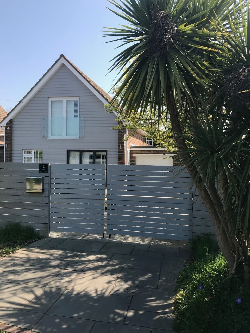 New gate secures property for children and dogs