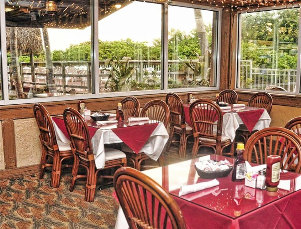 The onsite restaurant