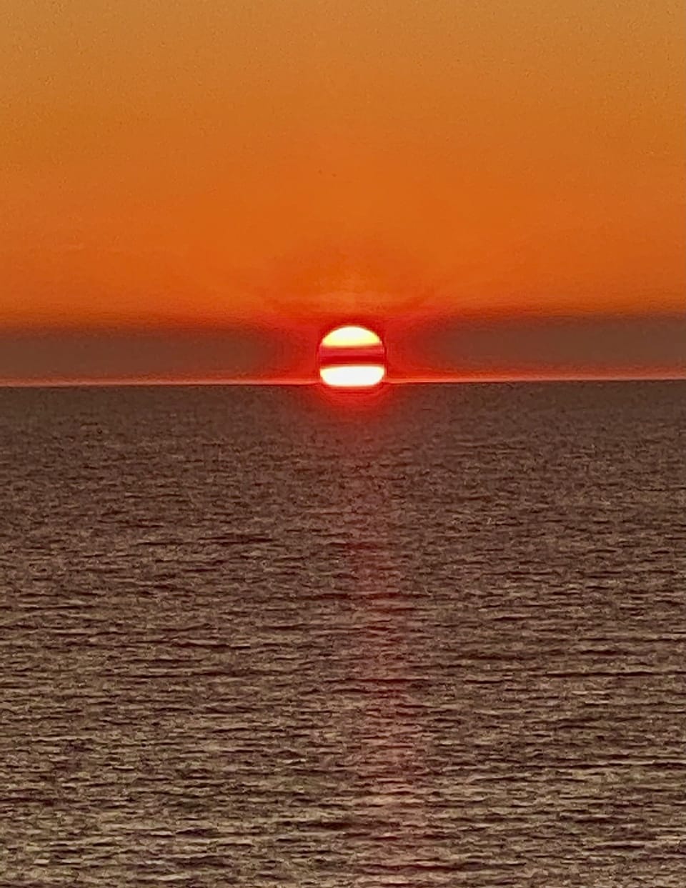 Nothing more amazing than watching the sunset from your private balcony.