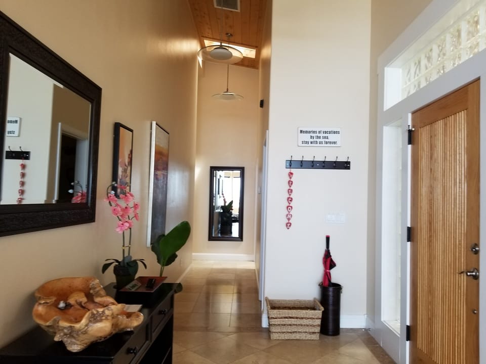 hallway walk is  surprisingly 
 serene