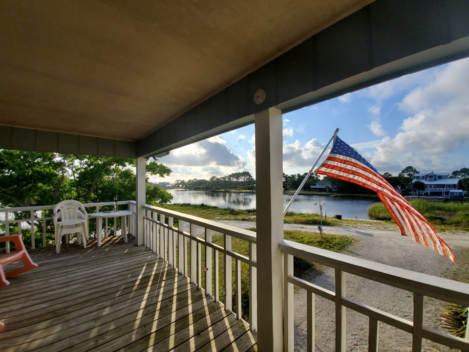 Porch time is always a favorite!
