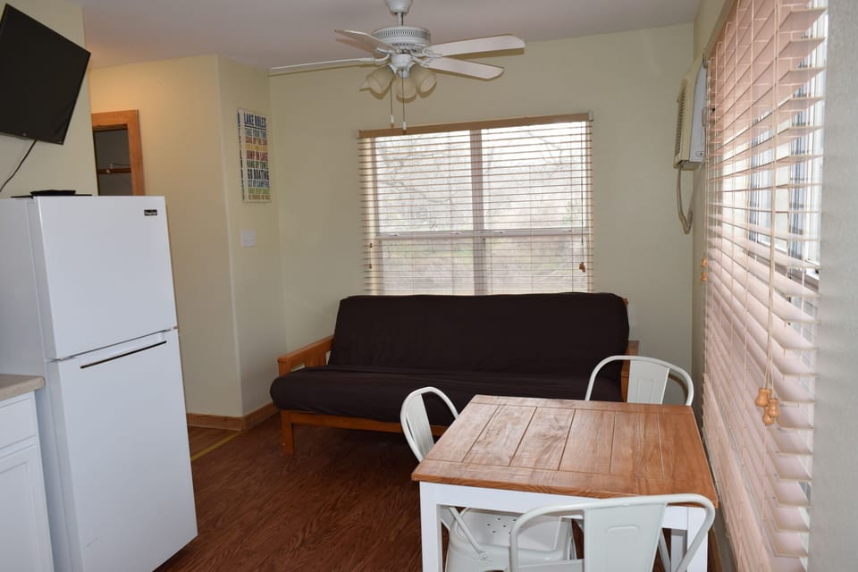 Living area and Kitchenette