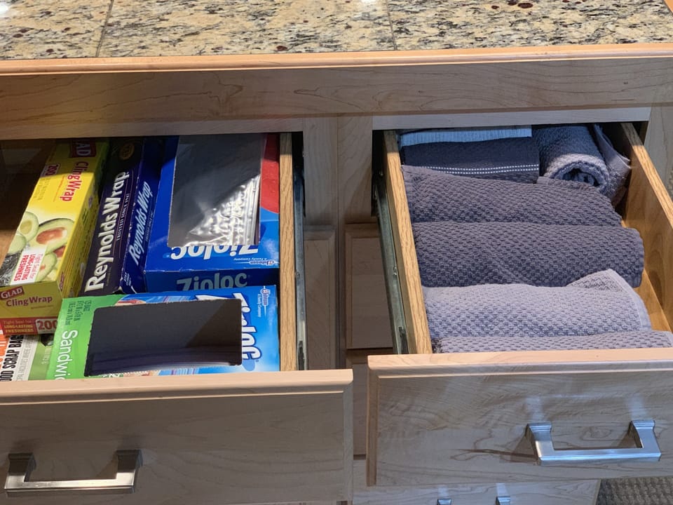Well stocked with kitchen needs