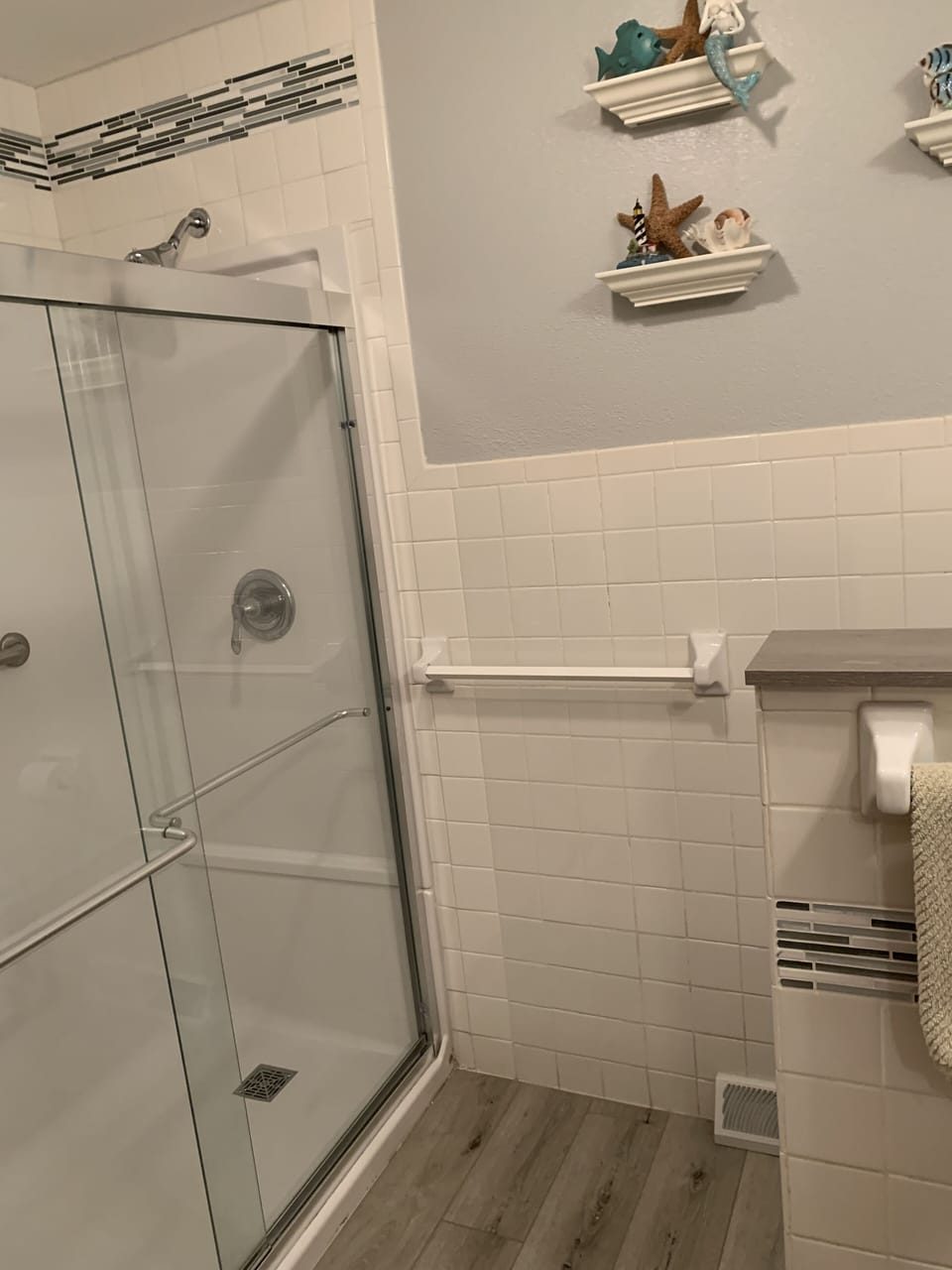 Main Level Full Size Bathroom with X-Large Shower