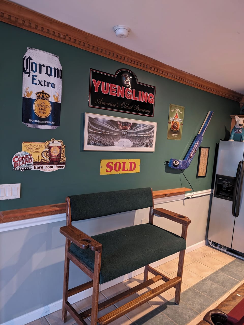 Game Room/Ground Level/2nd Refrigerator(side by side)