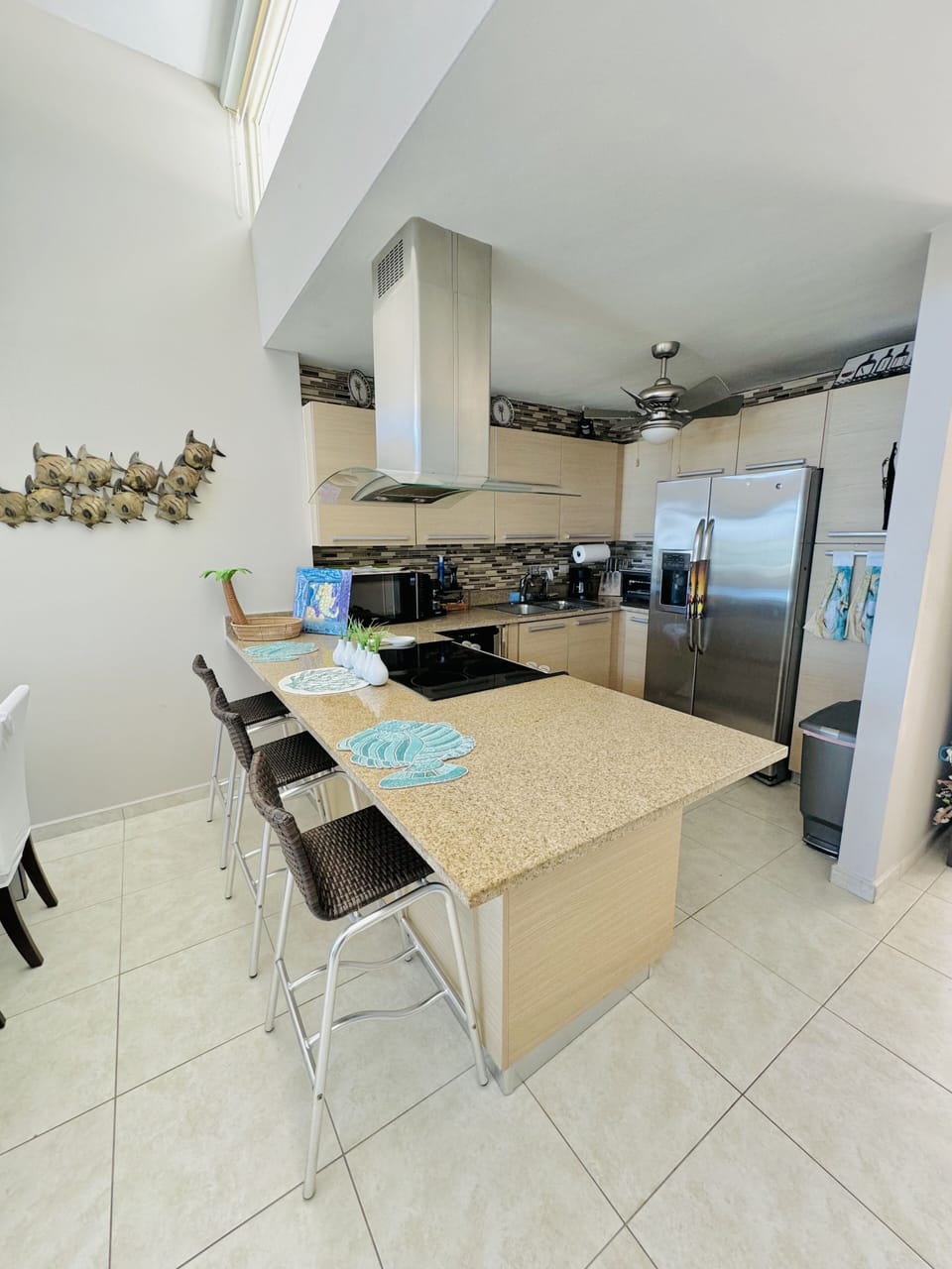 Fully equipped kitchen