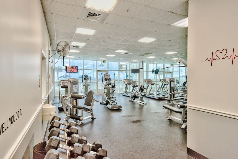 Well-appointed amenity spaces for guests to enjoy.