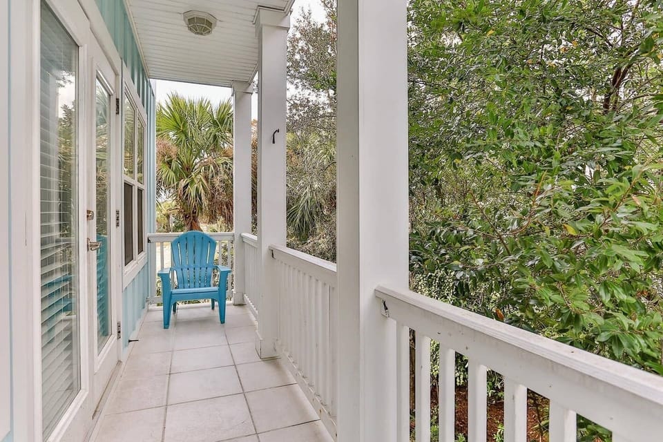 Balcony off Second floor living area.