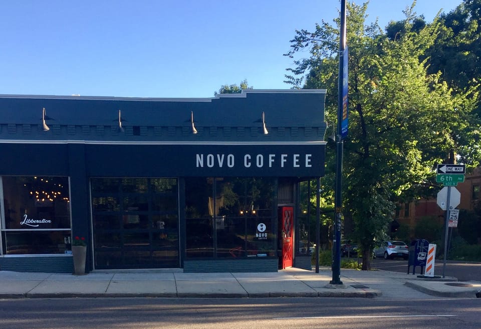 Novo Coffee- 2 blocks away