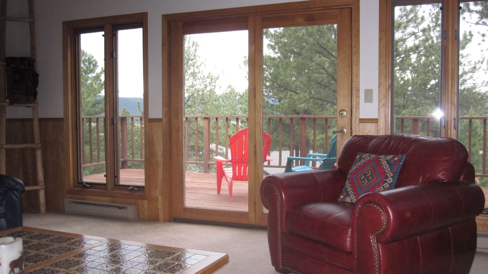 Wrap around decks with beautiful views!
