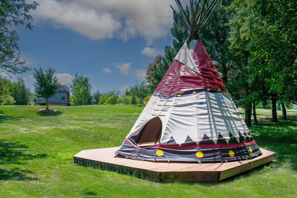 Tepee for telling stories