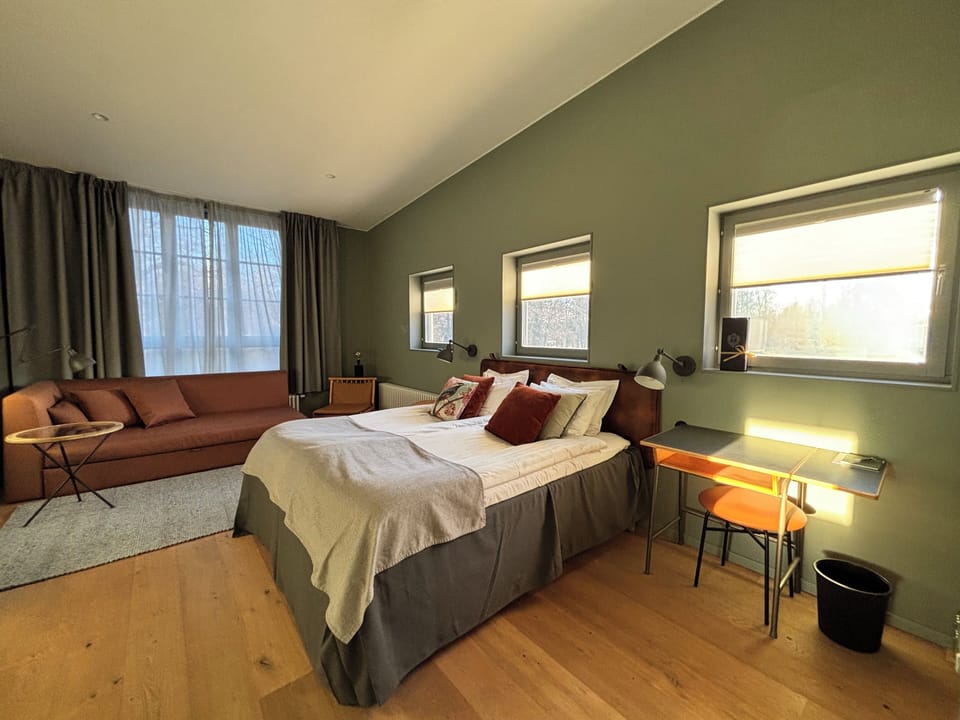 Double Room | Desk, laptop workspace, iron/ironing board (on request)