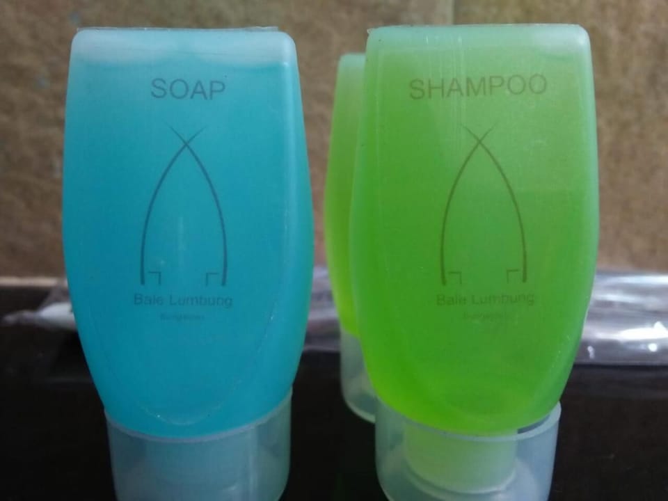 Shower, free toiletries, towels