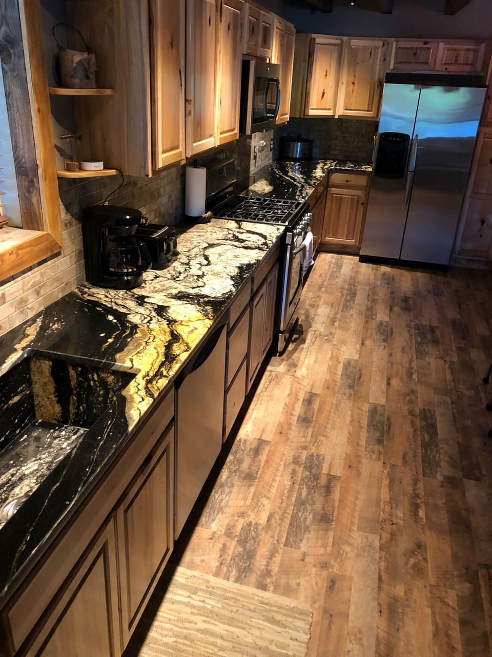 Good size  kitchen 
