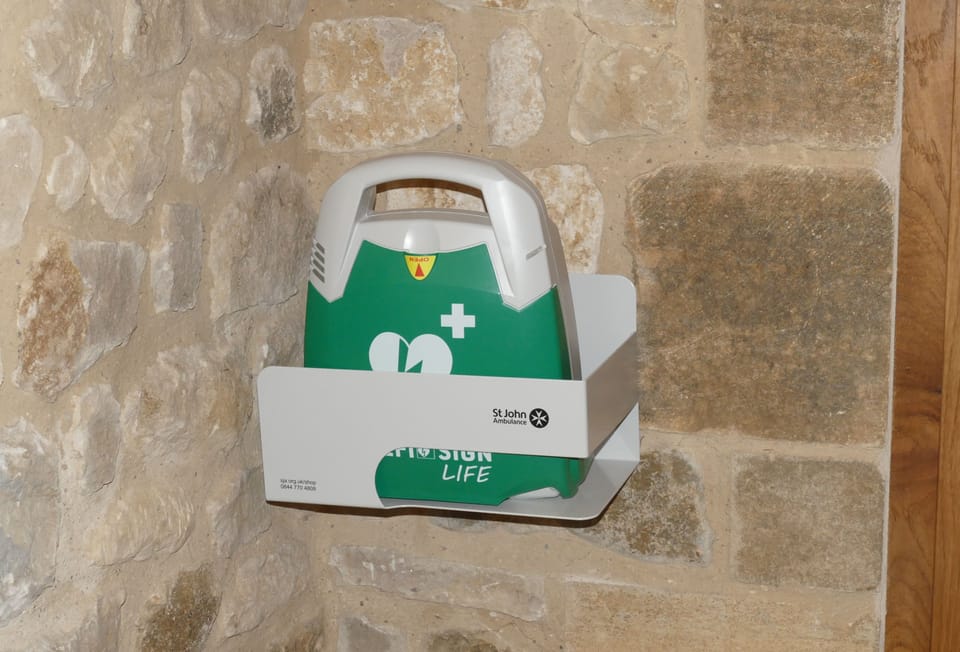 On-site defibrillator