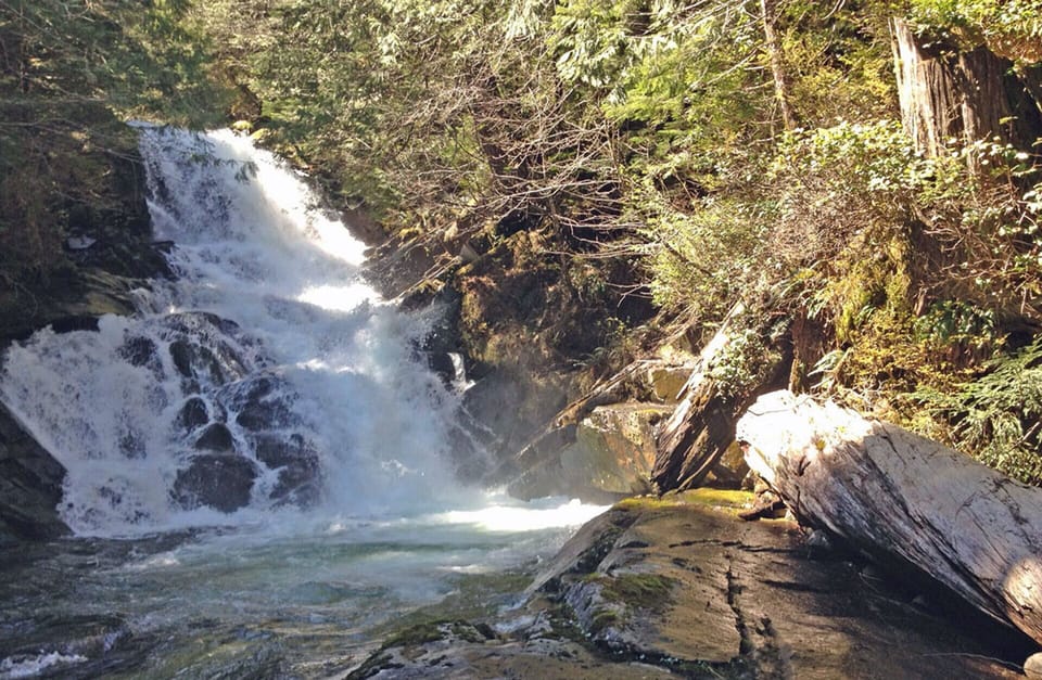 Waterfall on Harmony Lodge property