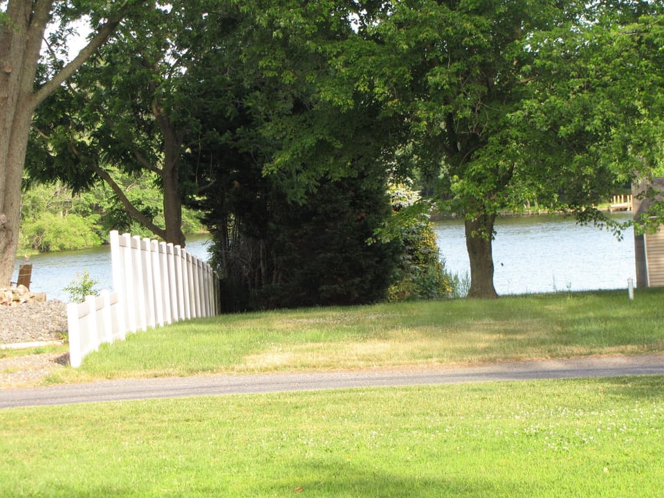 View from the cottages front porch