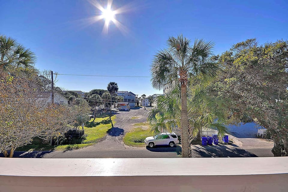 You'll have a great view from the front porch.
