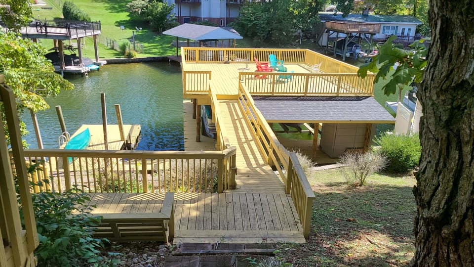Docks from above