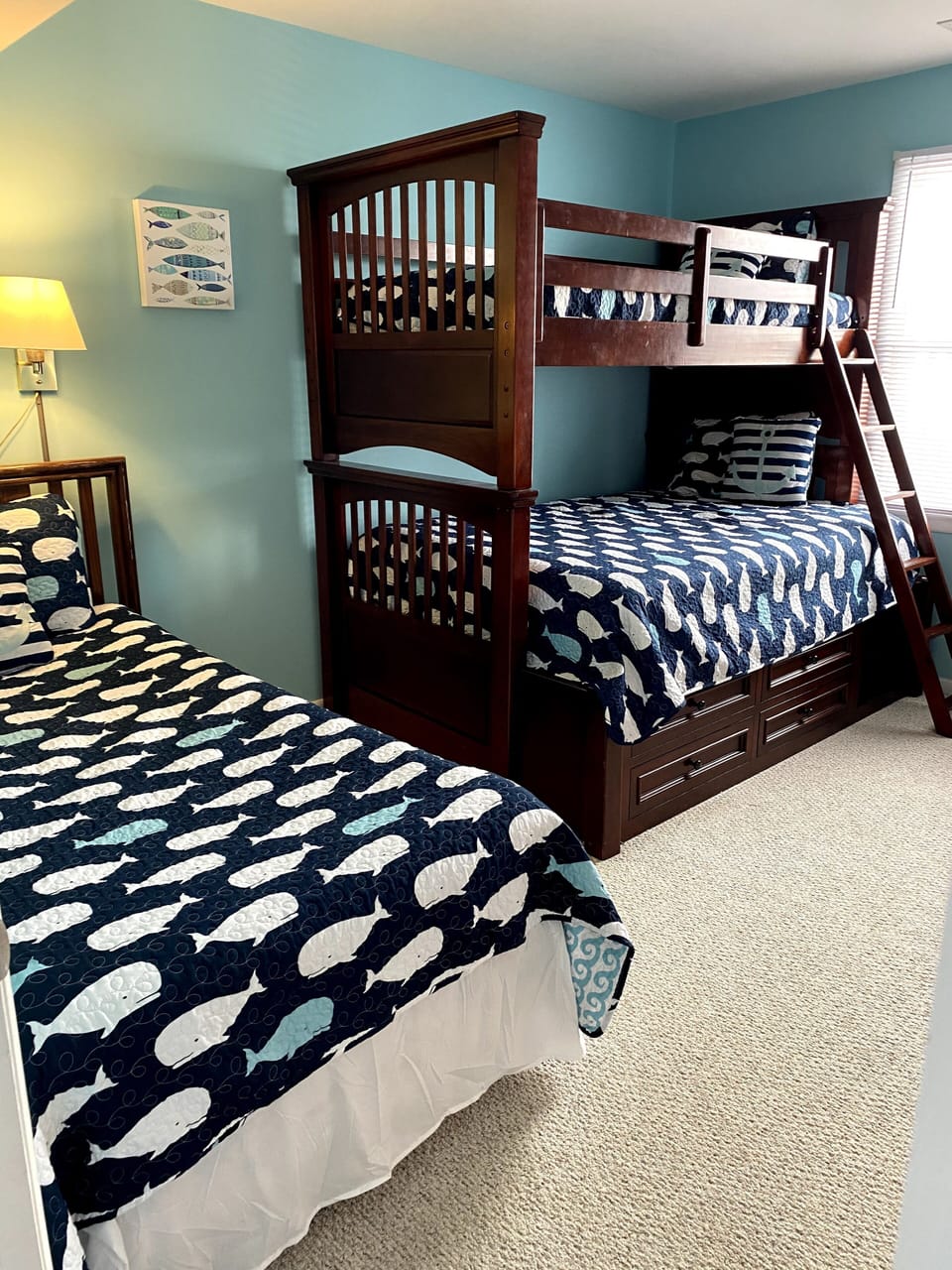 Bunk bed room