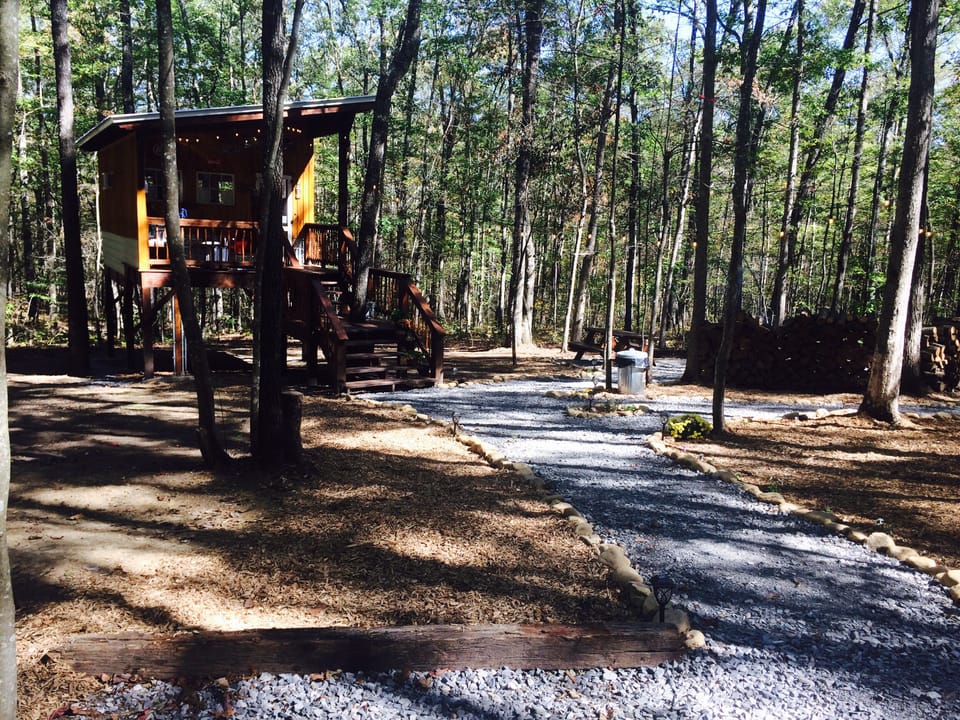 Plenty of parking at deer camp 