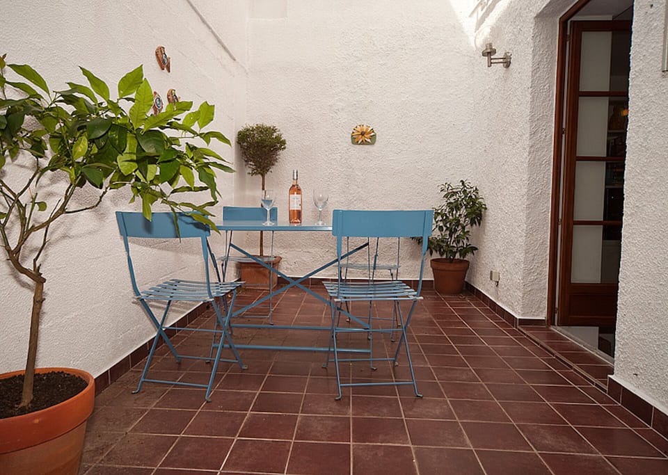 Patio (directly off the dining room)