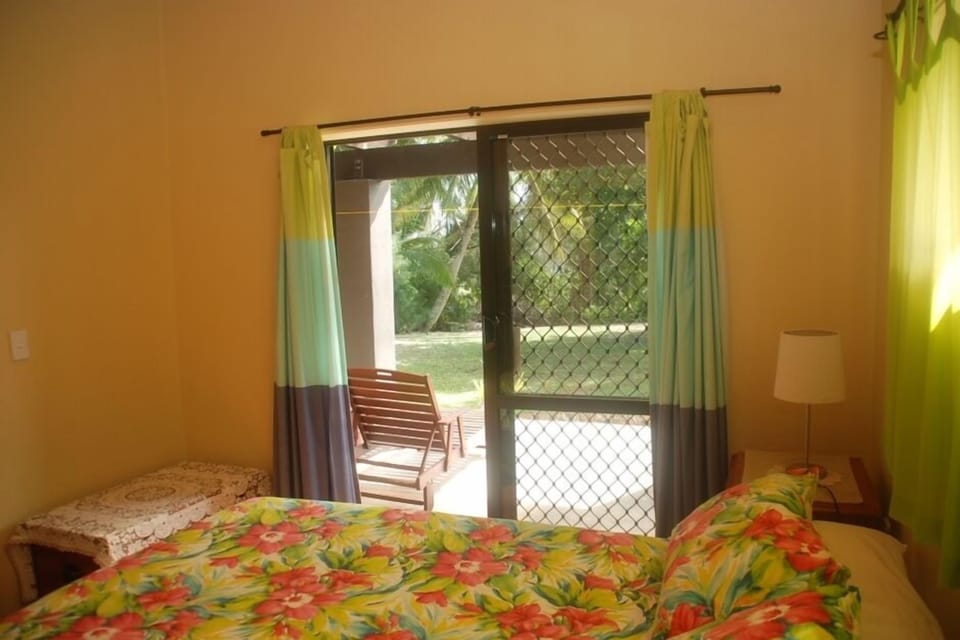 Looking out from bed