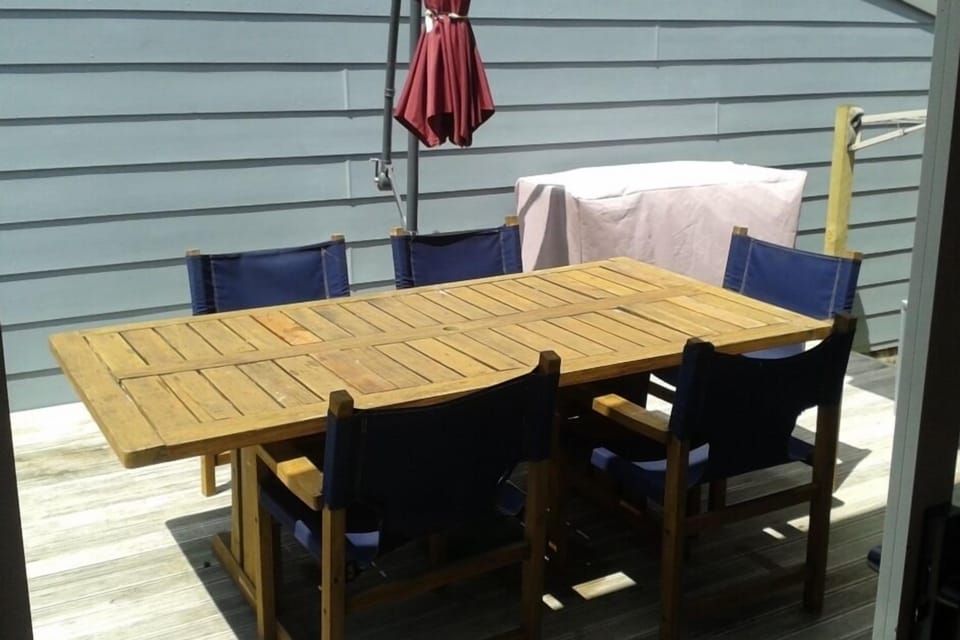 Deck area