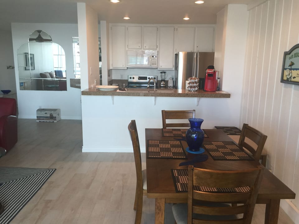 View toward kitchen area