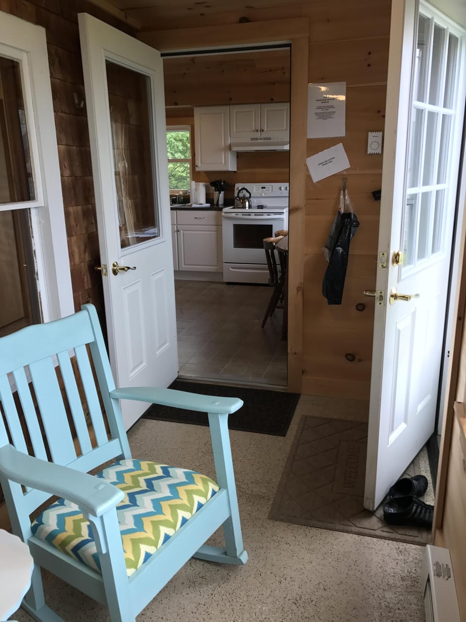 Small enclosed porch
