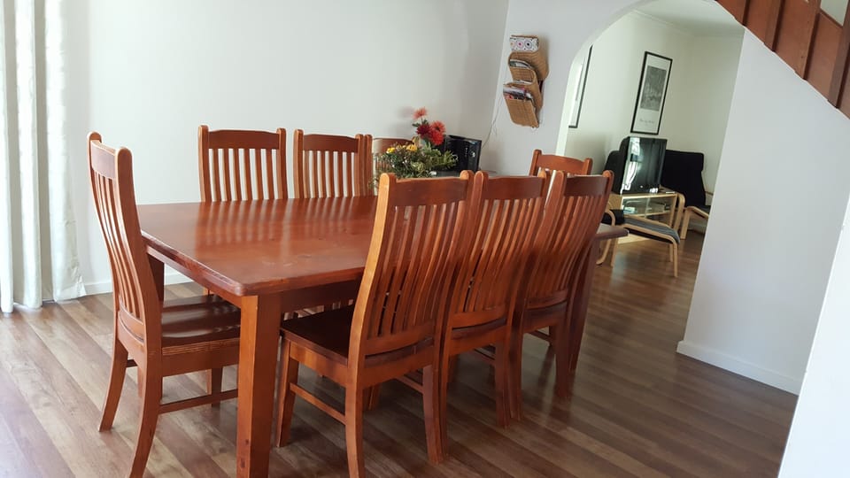 Indoor dining elegance: Stylish and inviting for delightful shared meals. 
