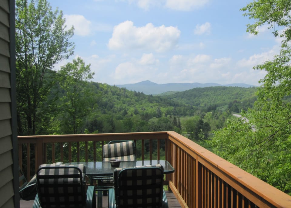 View from deck.
