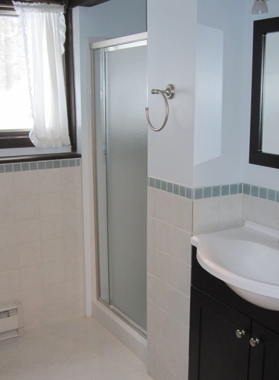 Lower level bathroom.