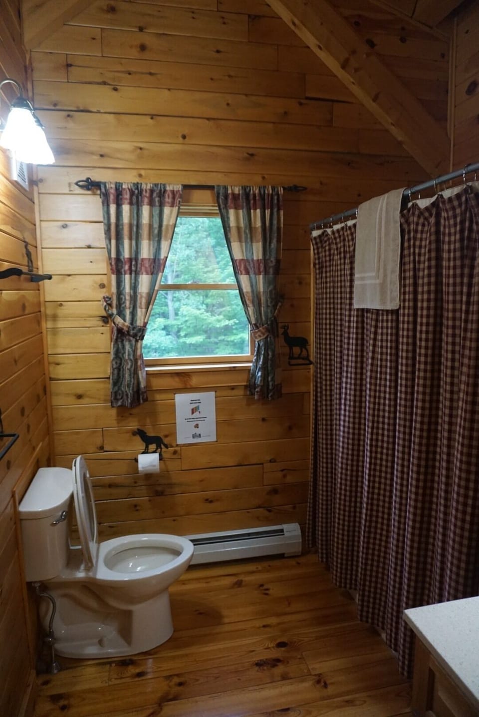 Upstairs bathroom. 