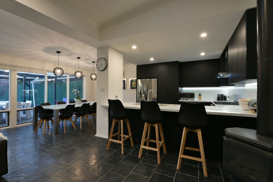 Open Plan Living and Kitchen Area