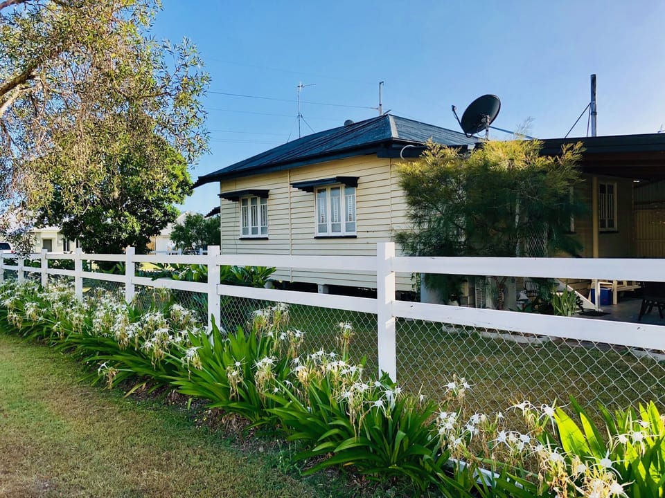 Corner block - fully fenced yard for pets 