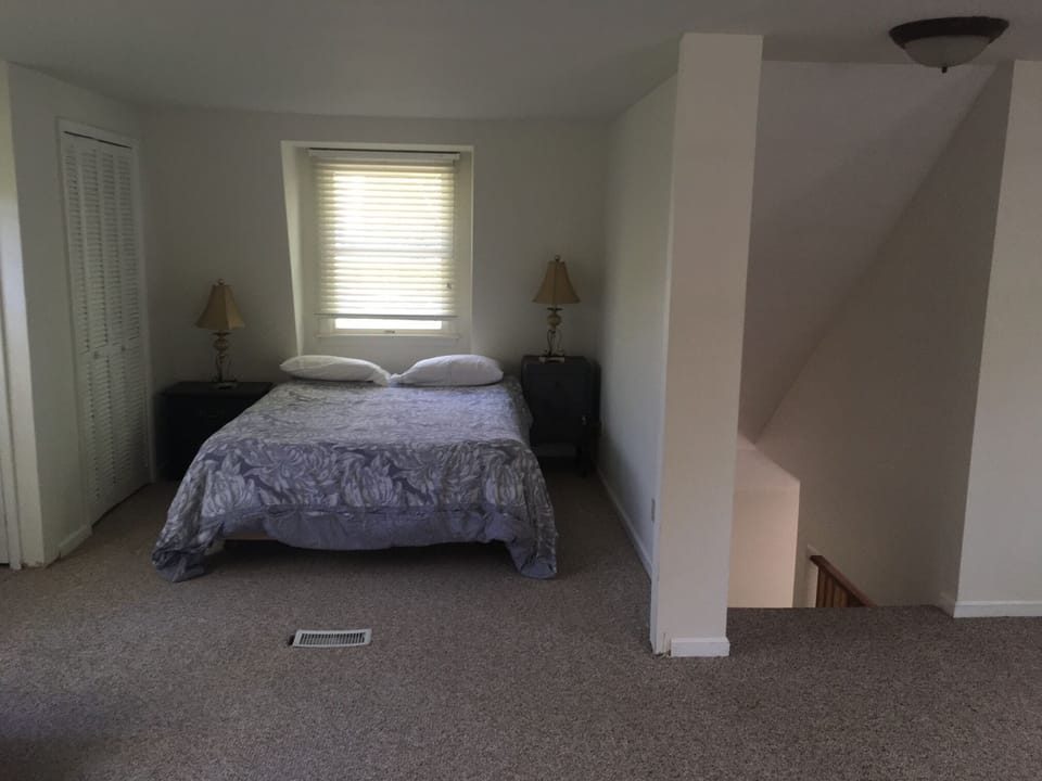 spare bed upstairs in cottage