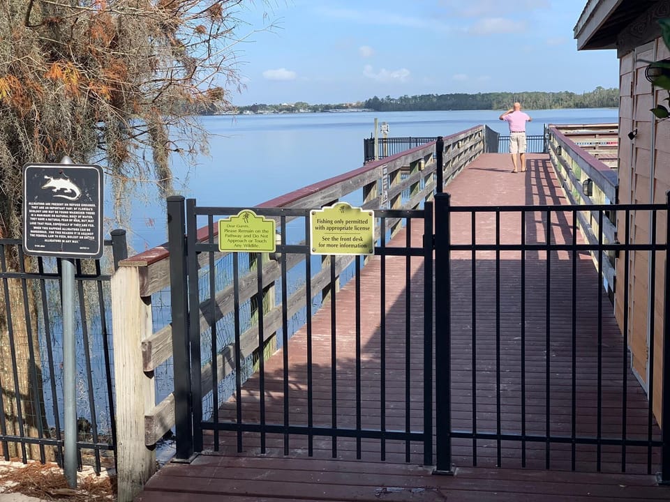 Old Lake Davenport & pier