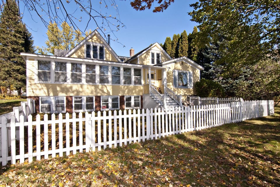 Lakeside with Fenced Yard for Pets